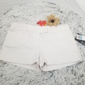 Tracy Evans limited white short size 9